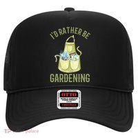 Id Rather Be Gardening Plant Lover Hat thumb 0