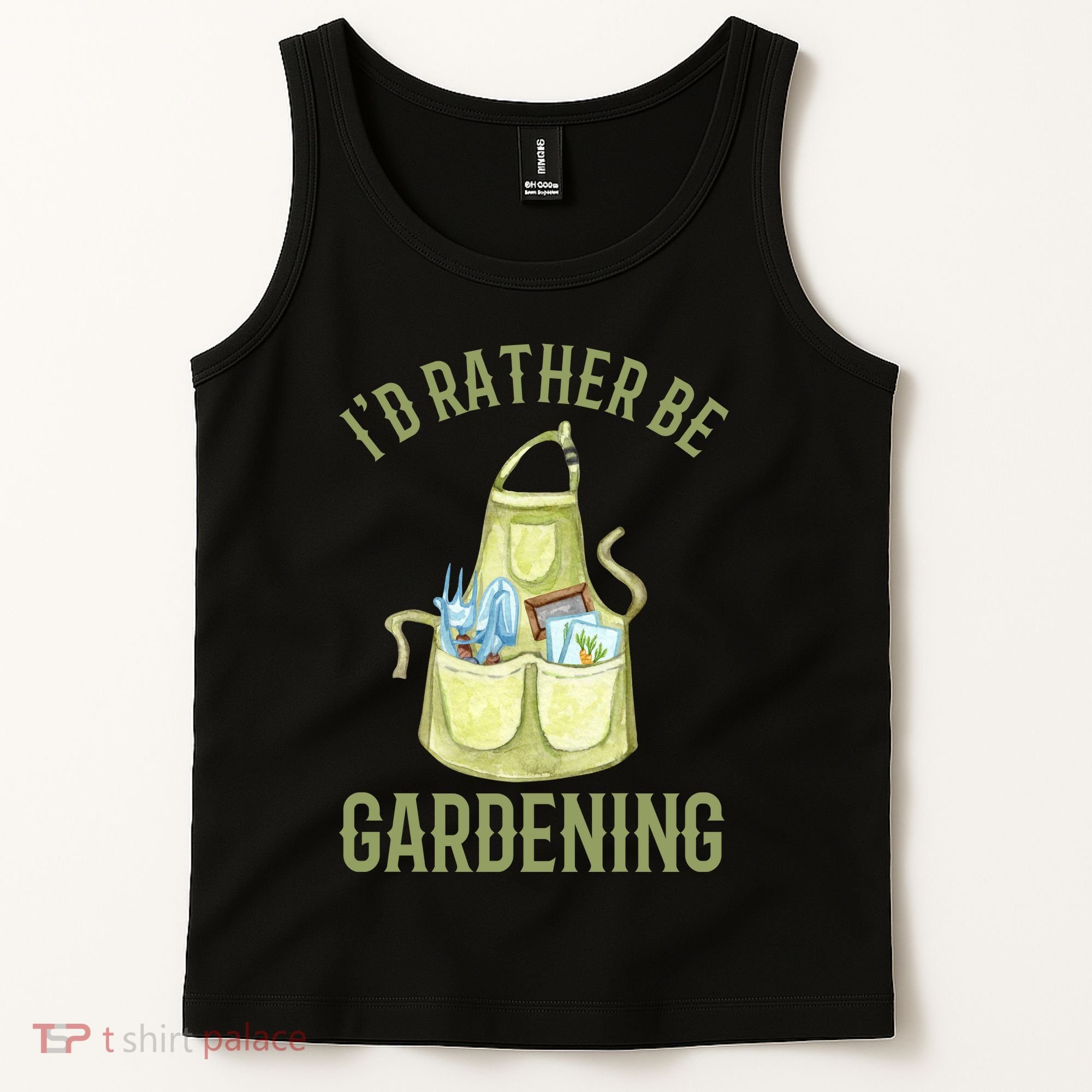 Id Rather Be Gardening Plant Lover Tank Top