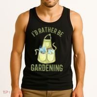Id Rather Be Gardening Plant Lover Tank Top thumb 3