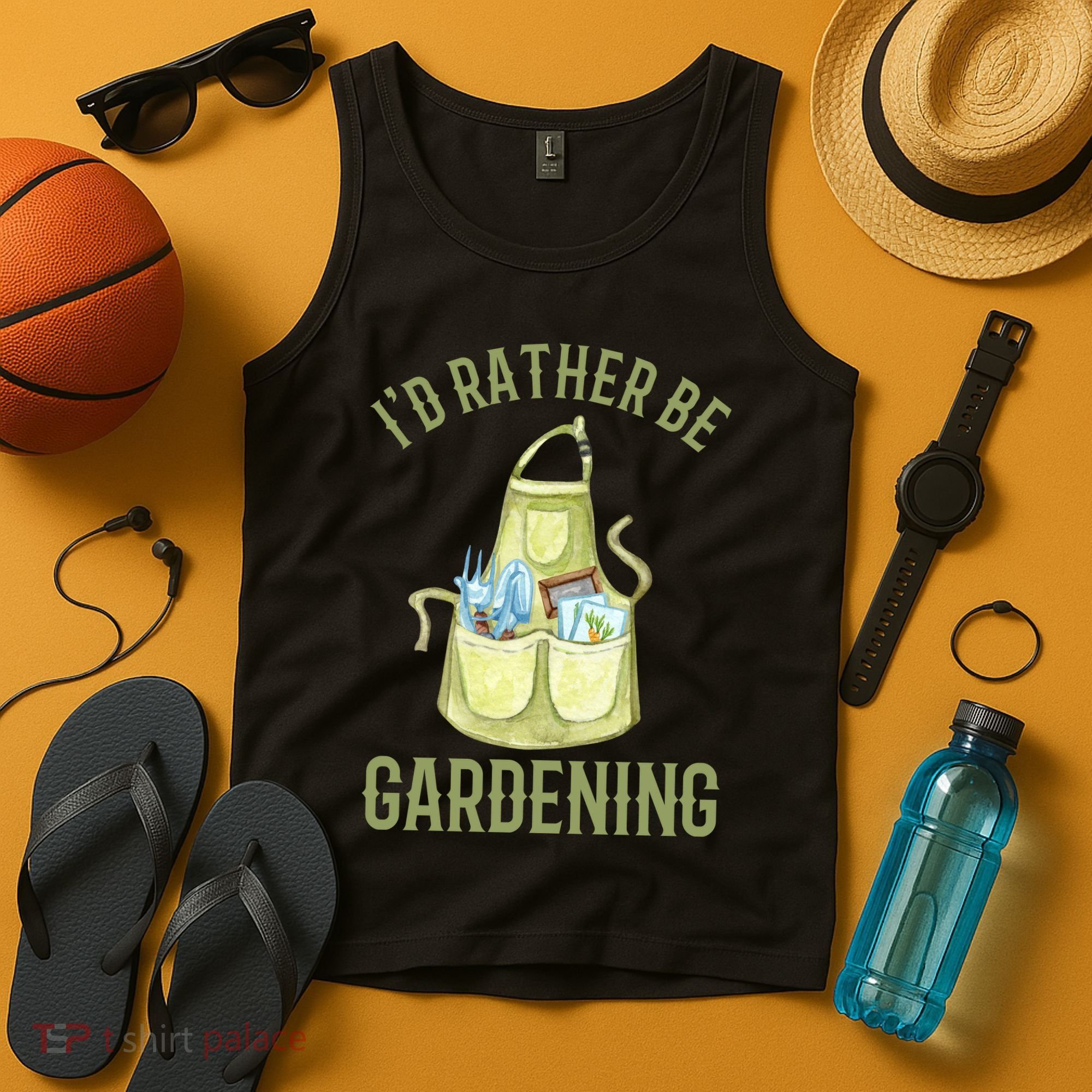 Id Rather Be Gardening Plant Lover Tank Top