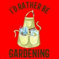 Id Rather Be Gardening Plant Lover Santa Hat thumb 1