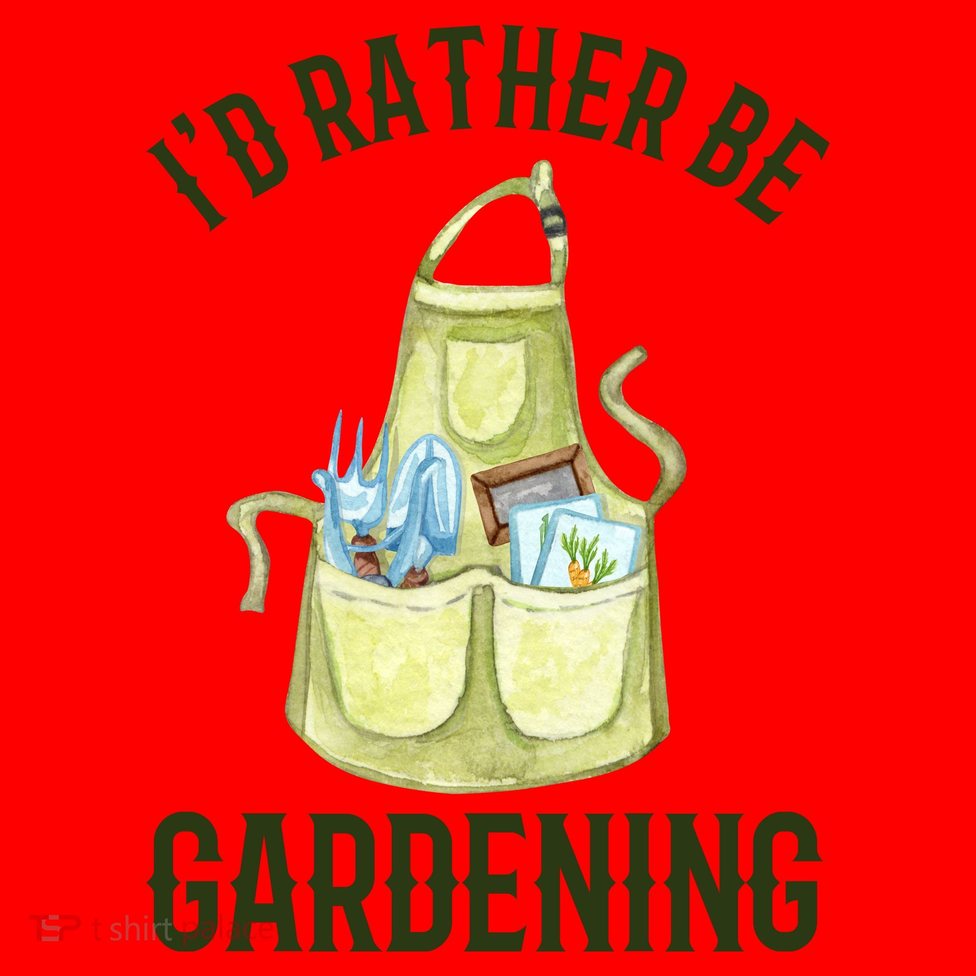Id Rather Be Gardening Plant Lover Santa Hat