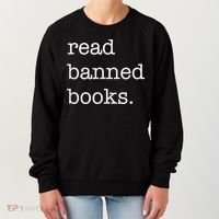 I Read Banned Books I'm With The Banned Books Lovers Women's Sweatshirt thumb 0