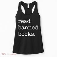 I Read Banned Books I'm With The Banned Books Lovers Women's Tank Top thumb 0