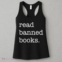 I Read Banned Books I'm With The Banned Books Lovers Women's Tank Top thumb 3