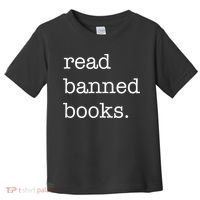 I Read Banned Books I'm With The Banned Books Lovers Toddler T-Shirt thumb 0