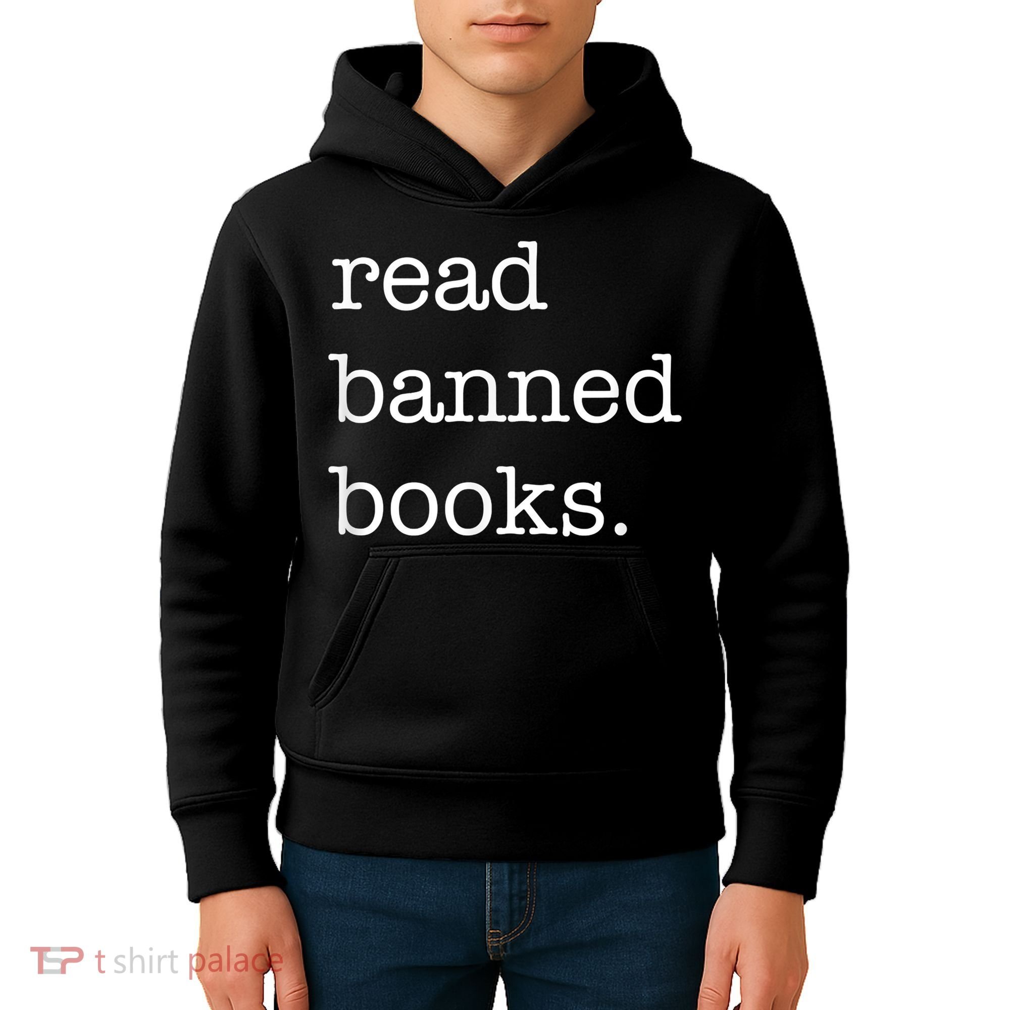 I Read Banned Books I'm With The Banned Books Lovers Kids Hoodie