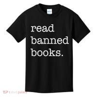 I Read Banned Books I'm With The Banned Books Lovers Kids T-Shirt thumb 0