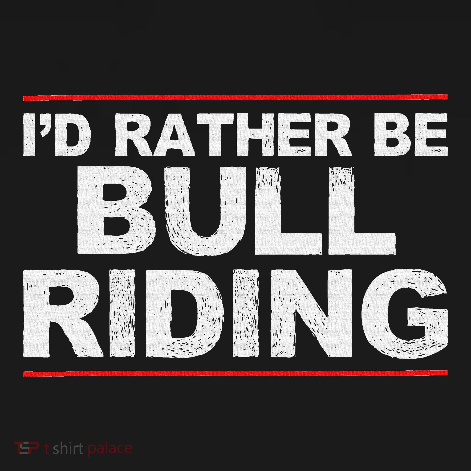 ID Rather Be Bull Riding Rodeo Pajama Set