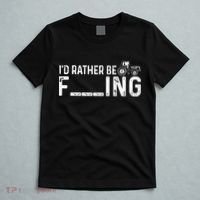 I'd Rather Be Farming Funny Farmer Joke Farmer Tractor Tee T-Shirt thumb 5