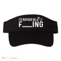 I'd Rather Be Farming Funny Farmer Joke Farmer Tractor Tee Visor thumb 0
