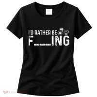 I'd Rather Be Farming Funny Farmer Joke Farmer Tractor Tee Women's T-Shirt thumb 0