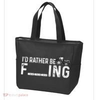 I'd Rather Be Farming Funny Farmer Joke Farmer Tractor Tee Tote Bag thumb 3