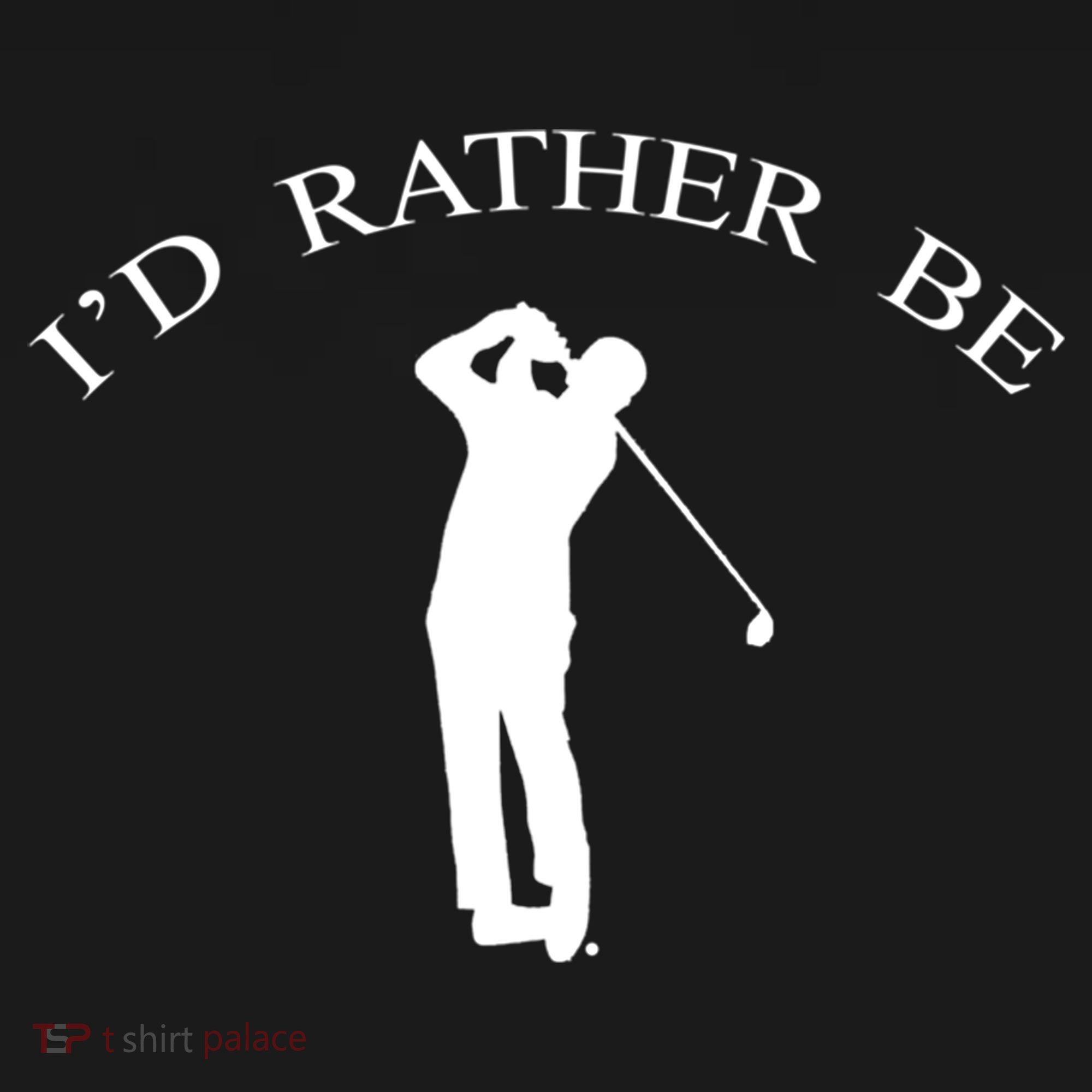 Id Rather Be Golfing Playing Golf Golfer Graphic Gift Pajama Set