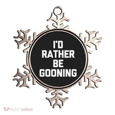 ID Rather Be Gooning Ornament