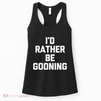 ID Rather Be Gooning Women's Tank Top thumb 0