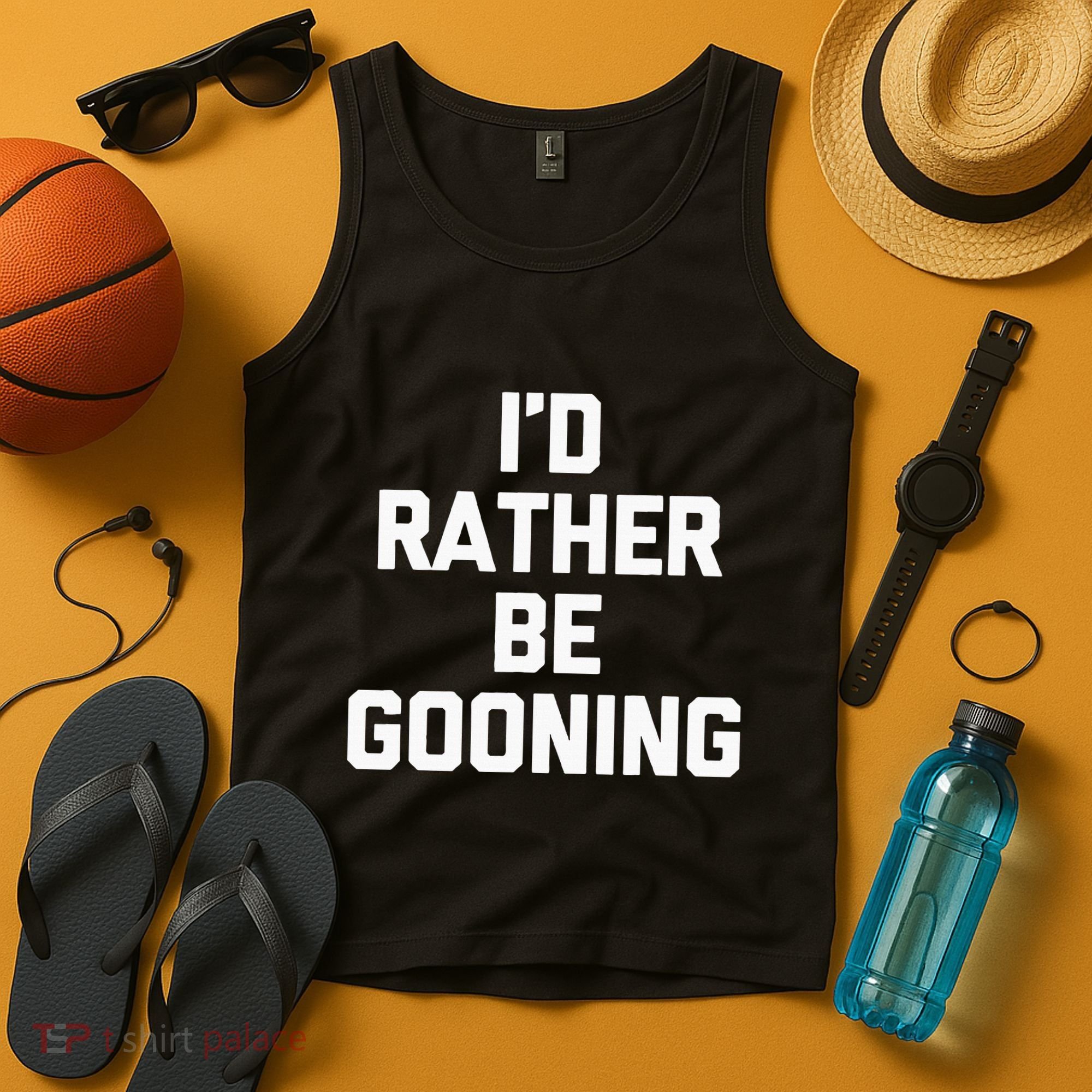 ID Rather Be Gooning Tank Top