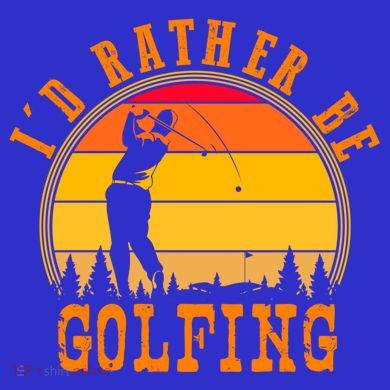Id Rather Be Golfing Vintage Retro Style Golf Lovers Cute Gift Infant Baby Jersey Bodysuit