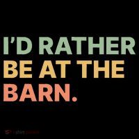 I'd Rather Be At The Barn Funny Horse Lover Coffee Mug thumb 5