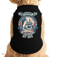 ID Rather Be Cranking My Hog Doggie Tank thumb 0