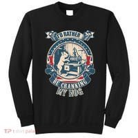 ID Rather Be Cranking My Hog Sweatshirt thumb 0