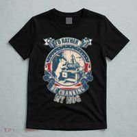 ID Rather Be Cranking My Hog T-Shirt thumb 5