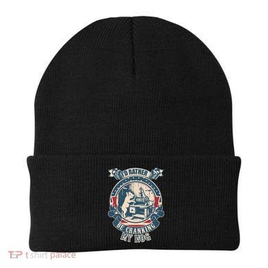 ID Rather Be Cranking My Hog Beanie