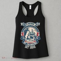 ID Rather Be Cranking My Hog Women's Tank Top thumb 3