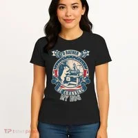 ID Rather Be Cranking My Hog Women's T-Shirt thumb 4