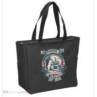 ID Rather Be Cranking My Hog Tote Bag thumb 2