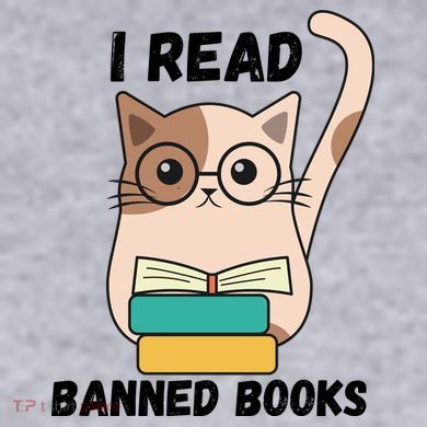 I Read Banned Books Women's Racerback Cropped Tank