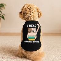 I Read Banned Books Doggie Tank thumb 2