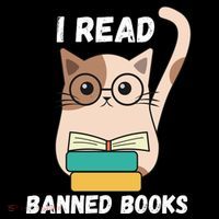I Read Banned Books Doggie Tank thumb 4