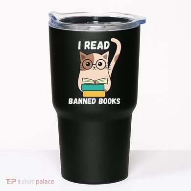I Read Banned Books Tumbler