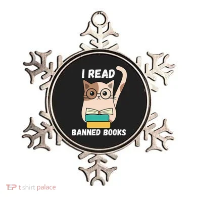 I Read Banned Books Ornament