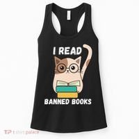 I Read Banned Books Women's Tank Top thumb 0