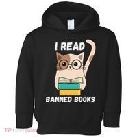 I Read Banned Books Toddler Hoodie thumb 0