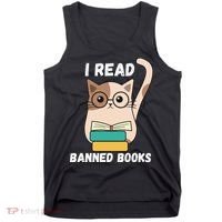 I Read Banned Books Tank Top thumb 0