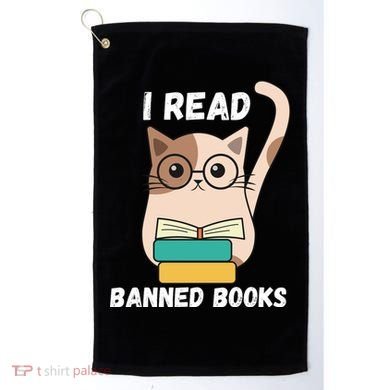 I Read Banned Books Golf Towel