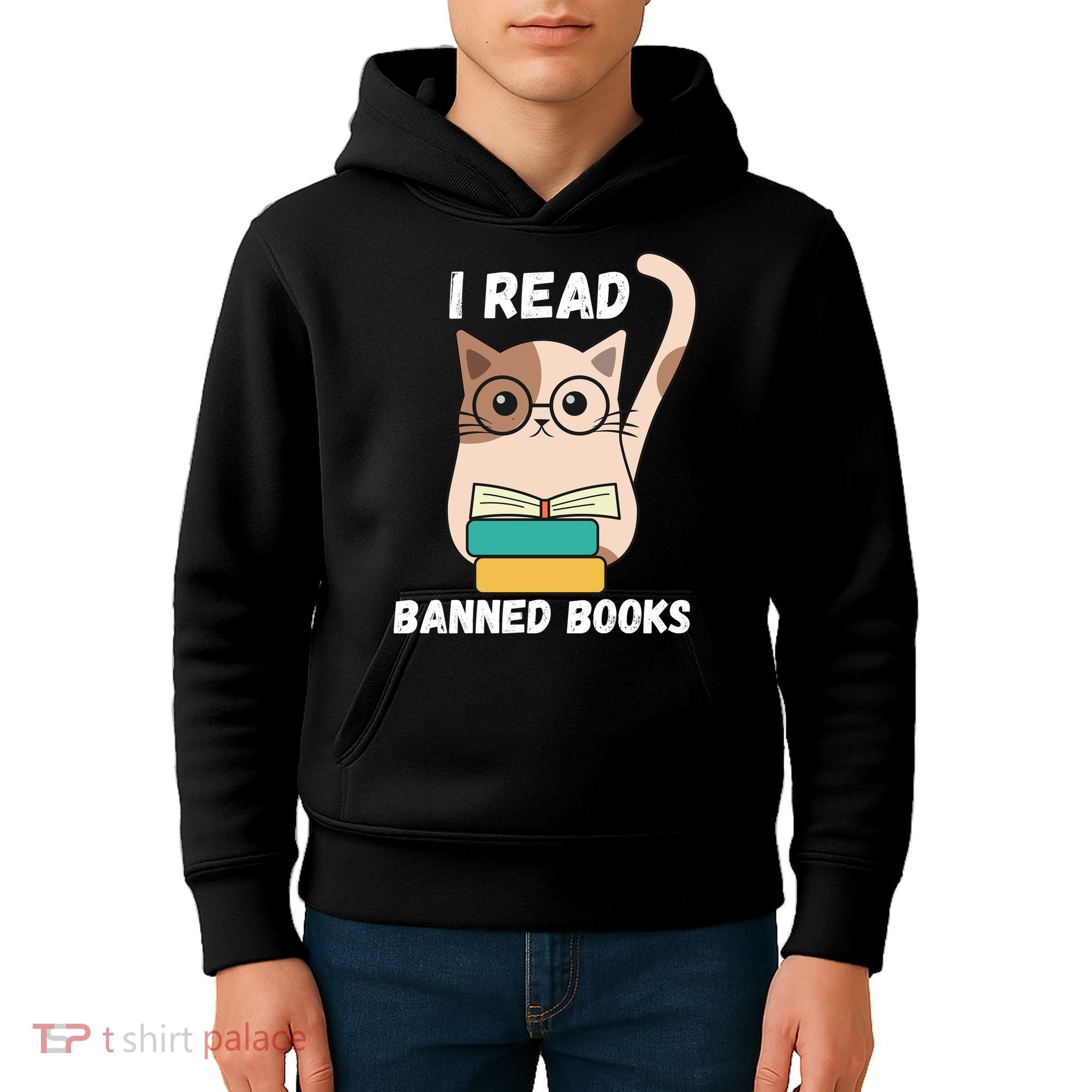 I Read Banned Books Kids Hoodie