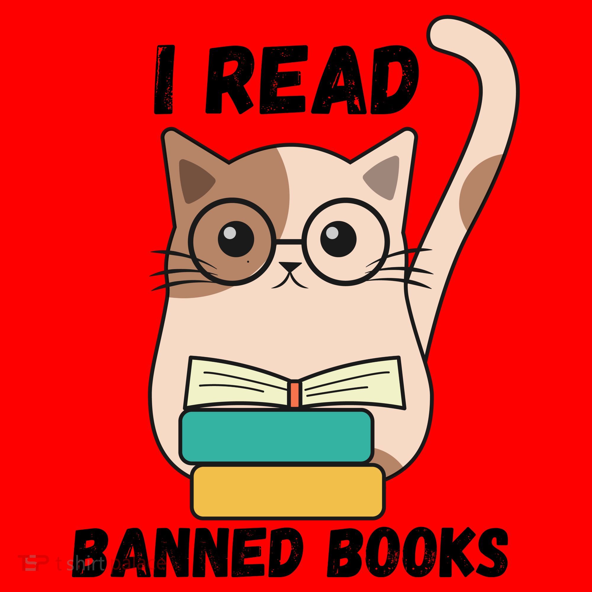 I Read Banned Books Santa Hat