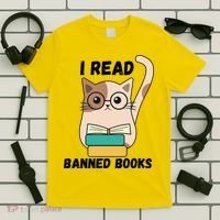 I Read Banned Books T-Shirt thumb 5