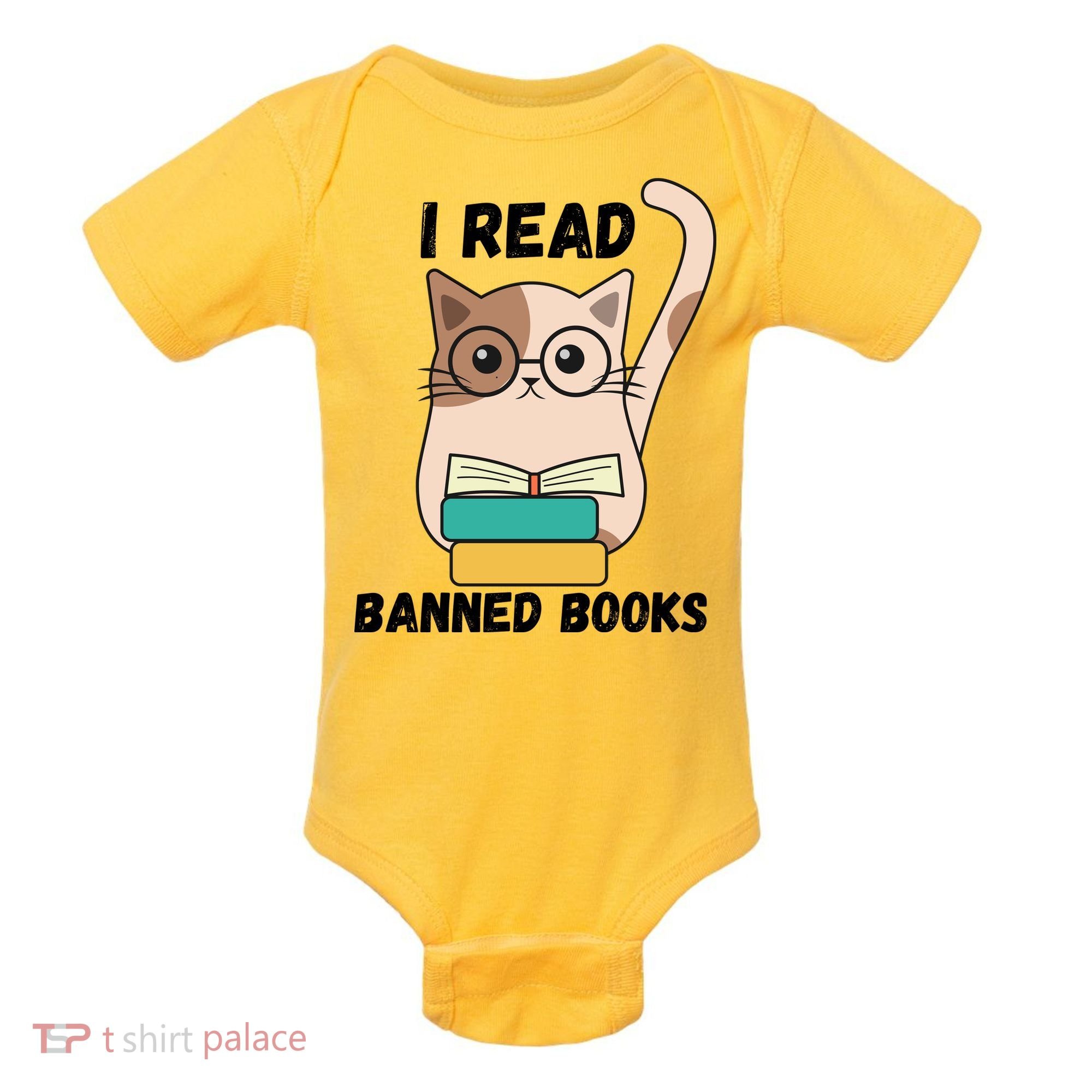 I Read Banned Books Baby Bodysuit