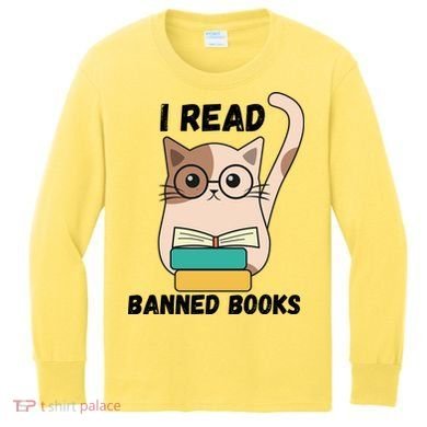 I Read Banned Books Kids Long Sleeve Shirt
