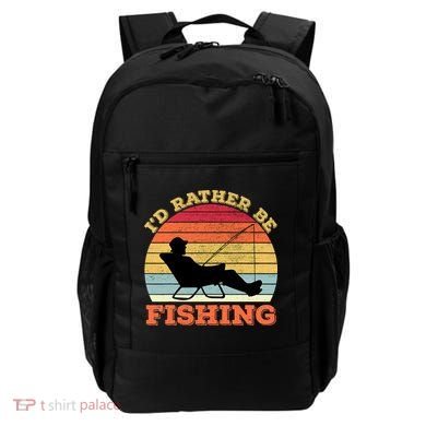 I'd Rather Be Fishing Backpack