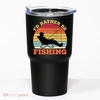 I'd Rather Be Fishing Tumbler thumb 0