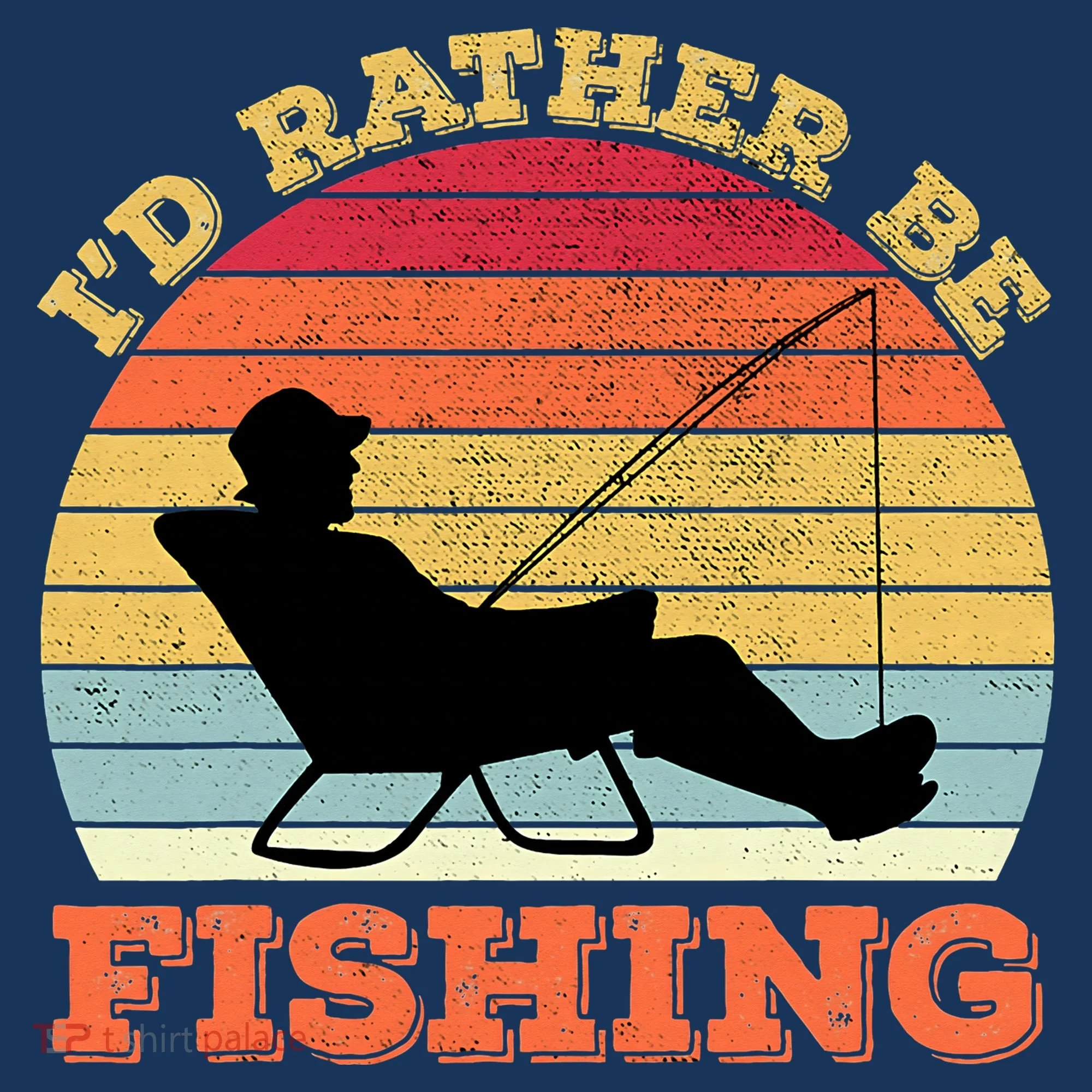 I'd Rather Be Fishing Doggie Tank