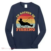 I'd Rather Be Fishing Long Sleeve Shirt thumb 0
