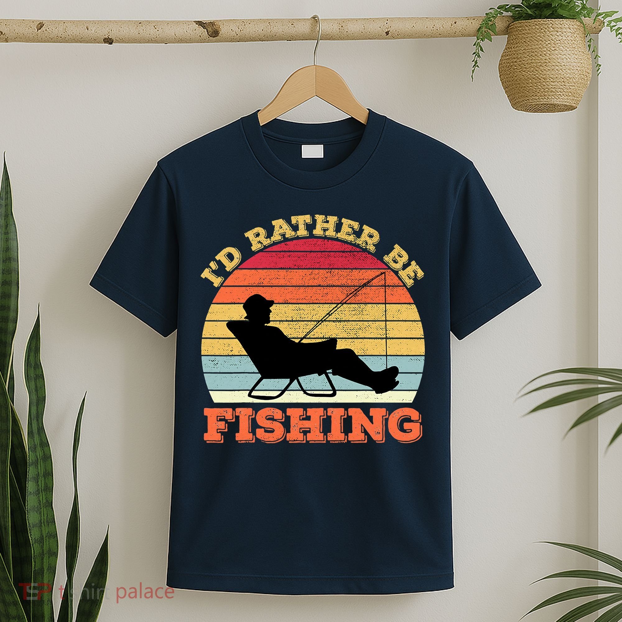 I'd Rather Be Fishing T-Shirt