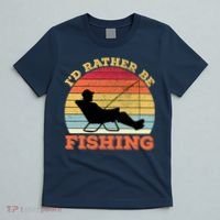 I'd Rather Be Fishing T-Shirt thumb 5